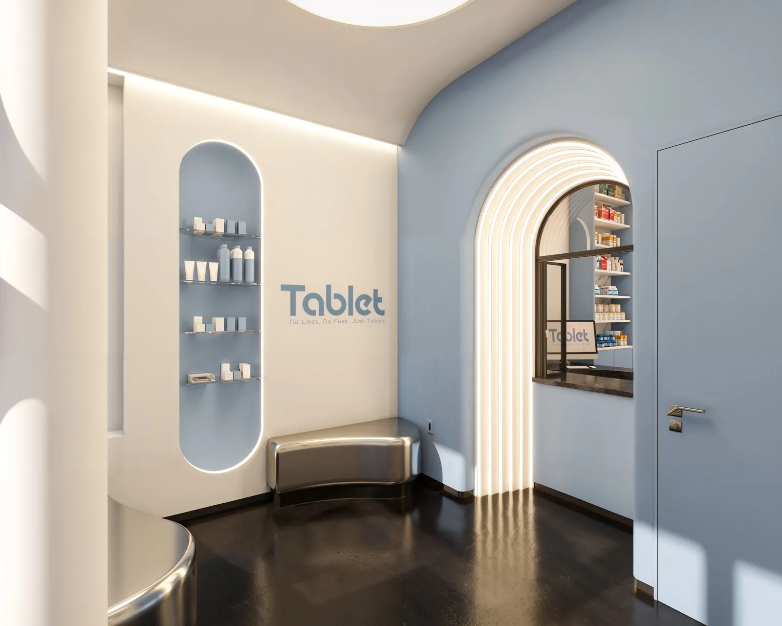 Tablet Pharmacy Interior