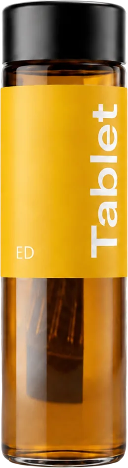 Quattro ED vial, yellow label